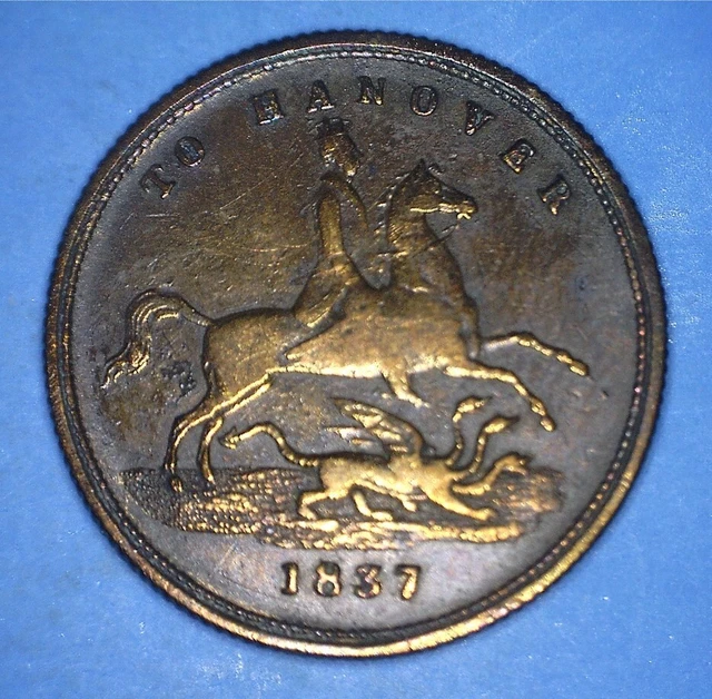 1837 Neilson Die Variety M-40 To Hanover Whist Card Game Counter - *39400737 🌈