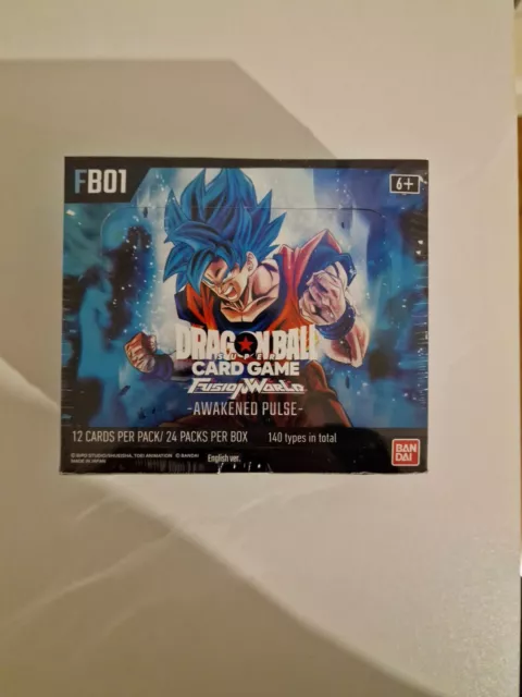 Dragon Ball Super Fusion World Awakened Pulse Sealed Booster Box FB01 #1