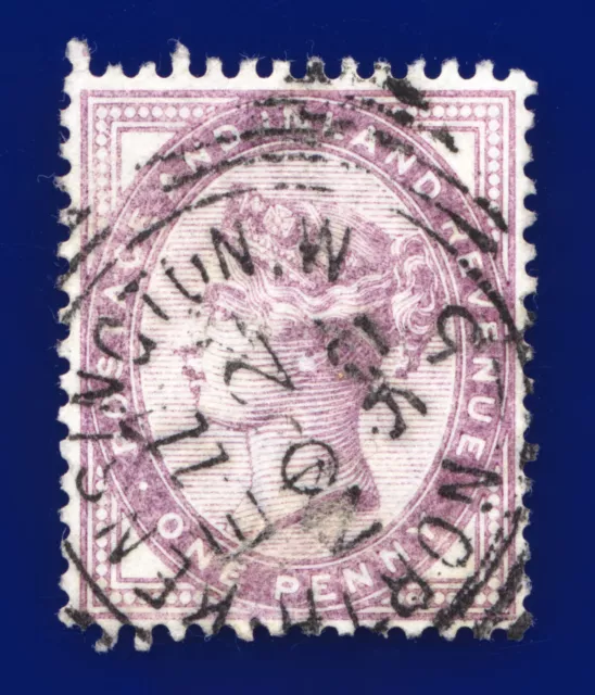 1881 SG172 1d Lilac (Die-II) (16 dots) North Kensington Sqd Circle NO 24 92 ddus