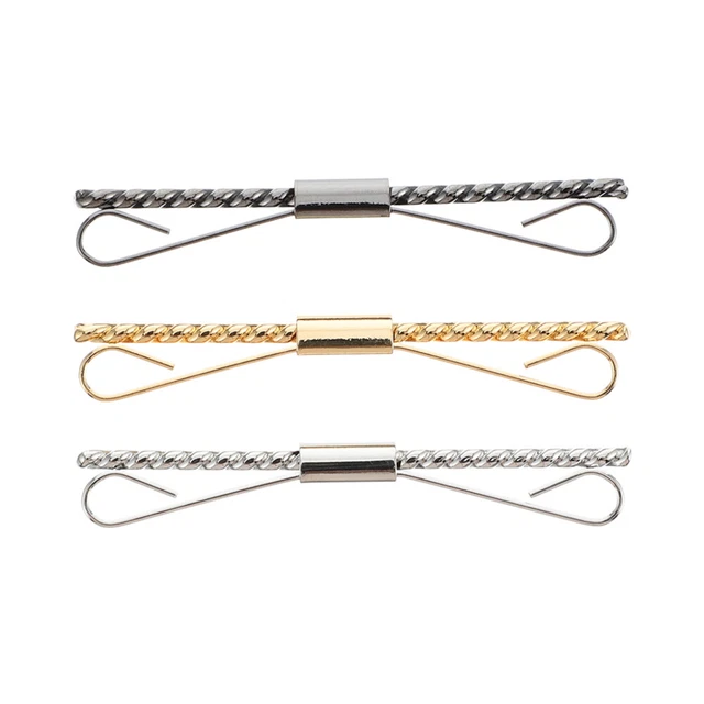 Cravate Fermoir Cadeaux saint Valentin Classique Cravate Clips Cravate Clips