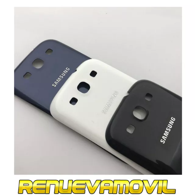 Tapa Trasera Original De Bateria Para Samsung Galaxy S3 i9300 Negra Blanca Azul