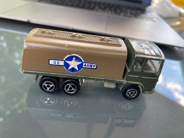 Camion Citerne GMC US Army Dinky Toys - 1/43 Métal - Occasion Complet Couvercles Mobiles