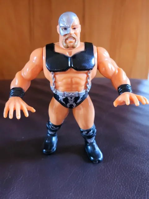 WWF WWE Hasbro The Warlord Wrestling Figur gebrauchter Zustand