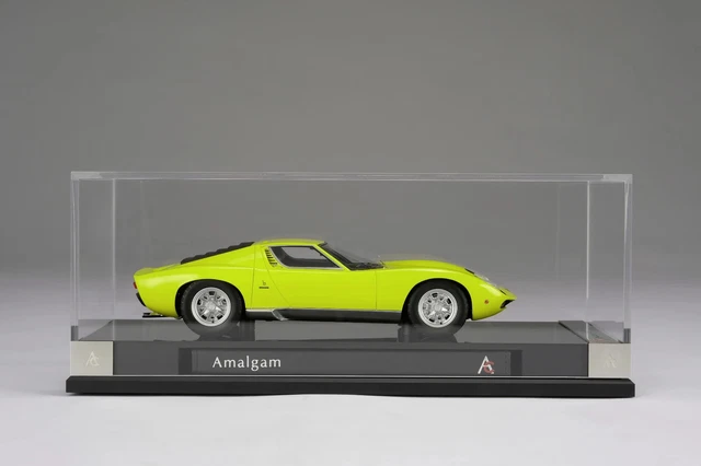 Voiture Miniature McLaren F1 LM Orange 1:18 Par Amalgam - Neuve