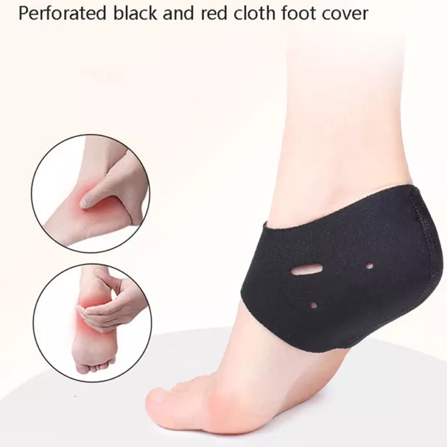 2Pcs Plantar Fasciitis Therapy Wrap Foot Heel Pain Relief Protect Ins-EL