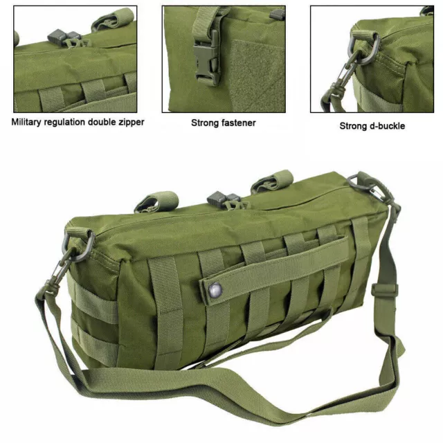 Tactical Molle Pouch Multi-Purpose Large Capacity Waist Pack Outdoor Storage Bag