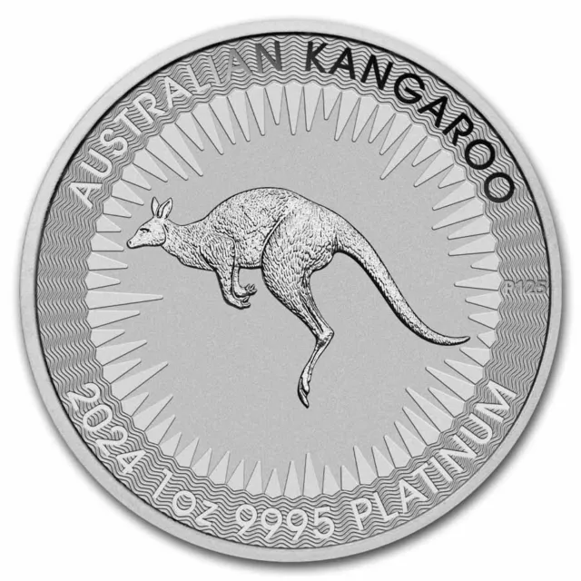 2024 Australia 1 oz Platinum Kangaroo BU