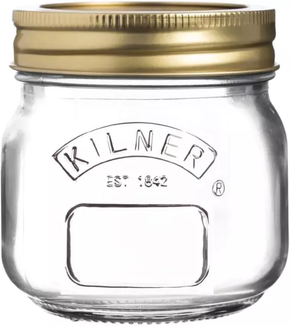 Kilner Genuine Preserve Jar, 250Ml, Transparent 01600