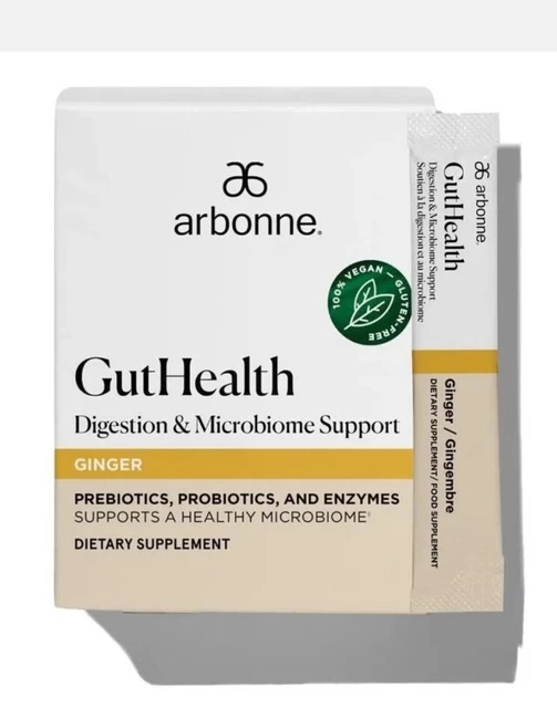ARBONNE PROBIOTICS GUT Health Digestion & Microbiome Support GF vegan