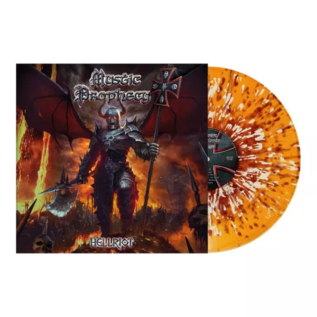 Mystic Prophecy Hellriot (Ltd.Orange/Red/White Splatter (Vinyl)