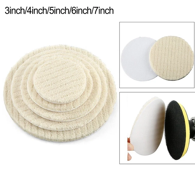 Abrasivo Cuscinetti Lucidanti Cuscinetti Lucidanti Lana Elastico Feltro Ruota 75-180mm