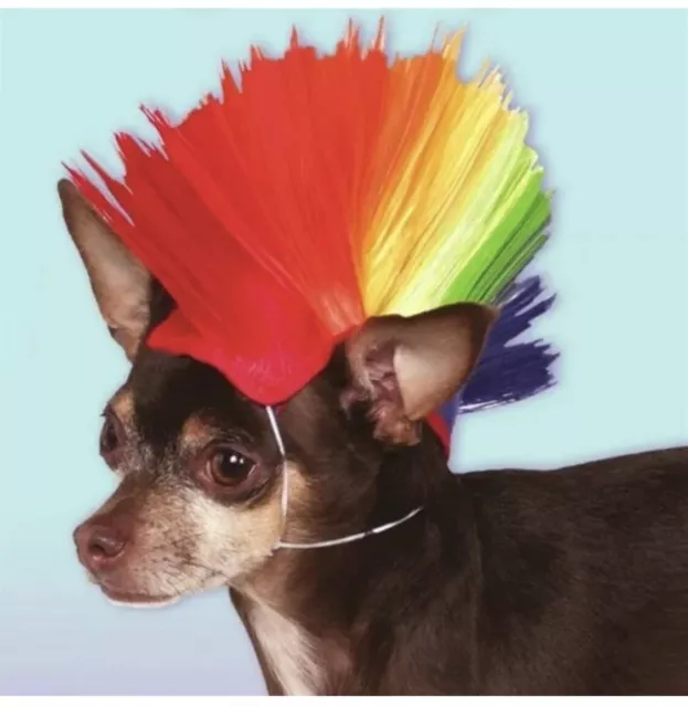Rubie's Costume Co Mohawk Pet Wig - S/M