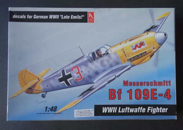 superbe maquette hobby craft messerschmitt Bf 109E-4 1/48e neuf