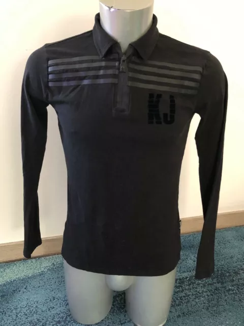 joli sweat noir col zippé KAPORAL lobbyh taille M excellent état