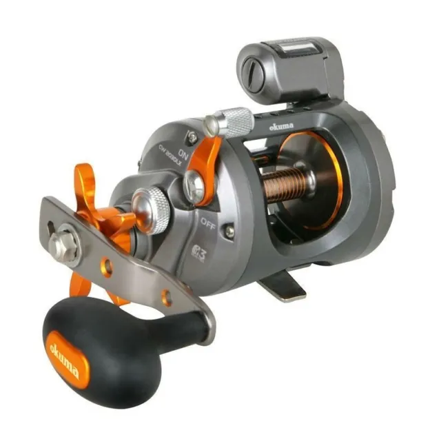 OKUMA COLD WATER Line Counter 5.1:1 Conventional Reel, Right Hand - CW-203D  $92.12 - PicClick