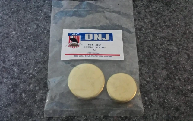 thumbnail image 2 of JEGS Brass Freeze Plug Kit For 1970-1976 Small Block Chevy 400 Engine 2 of 13