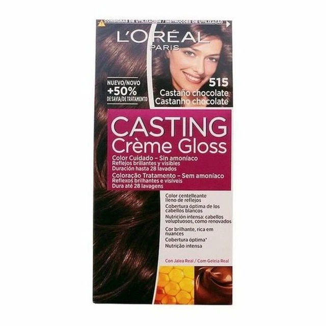 Colorant Capillaire Pétrole Hahn N°50 Châtain Naturel - Gel Crème Sans Ammoniaque, 85 Ml