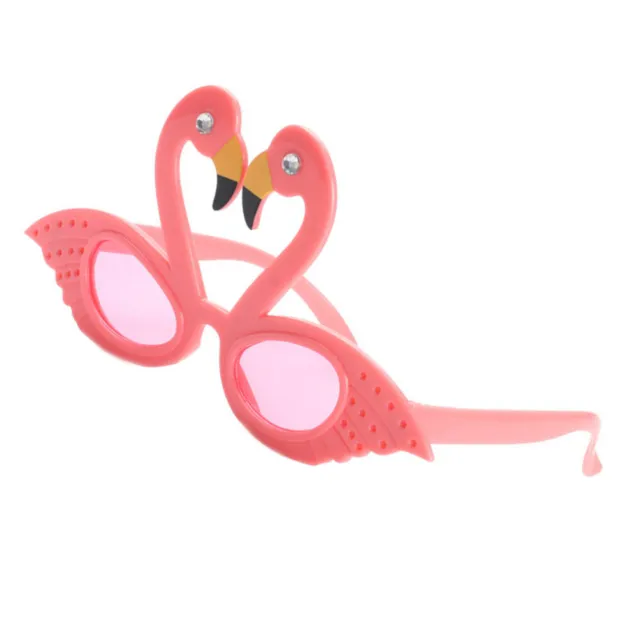 Flamingo Eye Glasses Hawaiian Eyeglasses Dance Party Glasses for Luau Beach