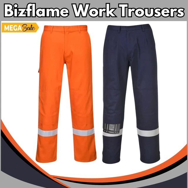 Veste De Soudure Résistante Aux Flammes Portwest Bizflame - Cotton, Tailles S-3XL