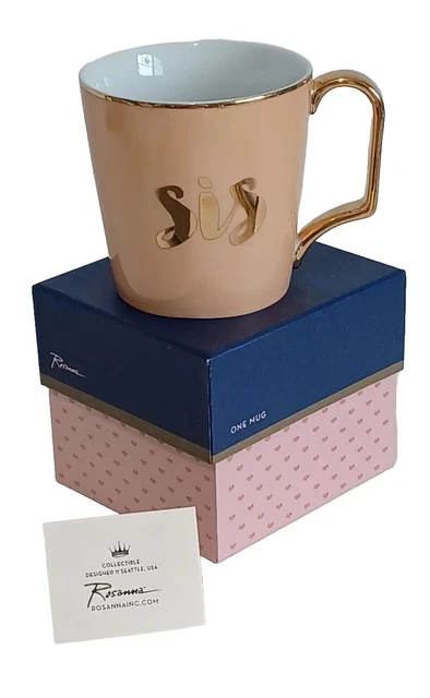All You Need Is Love, Sister Coffee Mug In Gift Box, Rosanna - Trellis, Seattle