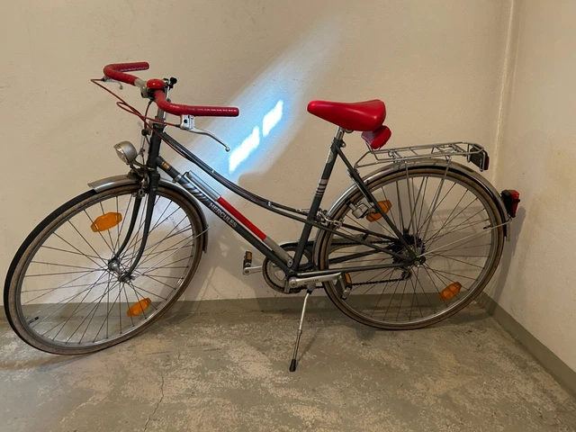 fahrradpumpe hebel P4B | Luftpumpe in Titan mit Rundem Manometer | für Dunlop, Französisches und Auto Ventil thermal-button COLOR:Pink Maul Visitenkartenbox MAULacro 1966305,