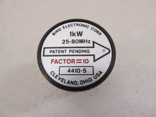 Bird 43 Thruline Directional Wattmeter Slug Element E