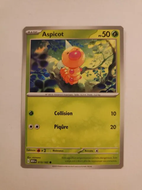 Pokemon Card - Aspicot 013/165 - EV03.5 151