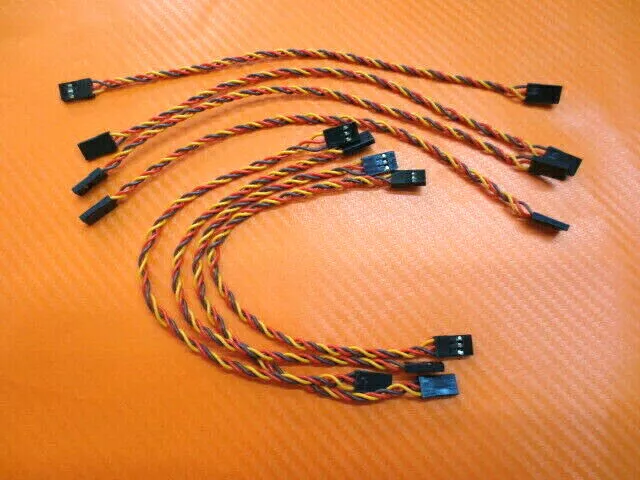 20cm Patch Cable 0, 35mm ² cross-Section 1-2-4-8 Piece Servo Cable