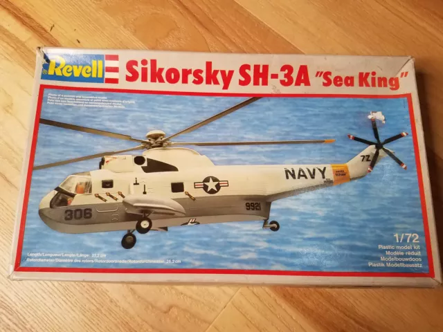 Revell Sikorsky SH-3A Sea King 1/72 Boxed