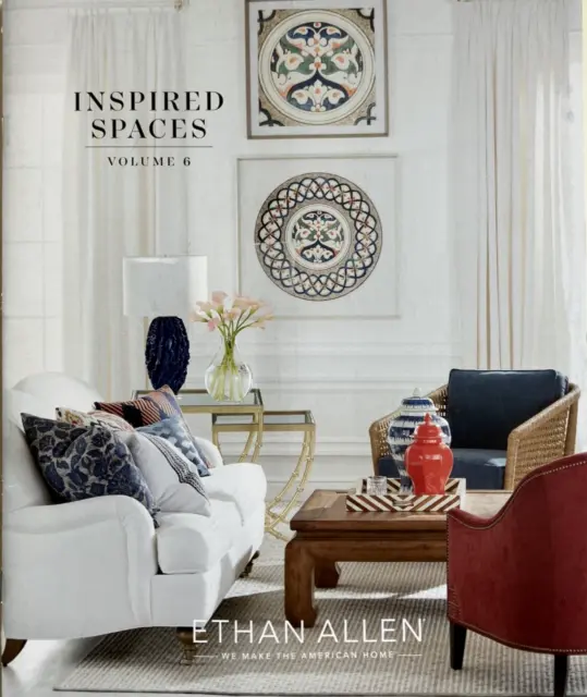 Ethan Allen Inspired Spaces -  We Make The American Home - Advertising Brochure