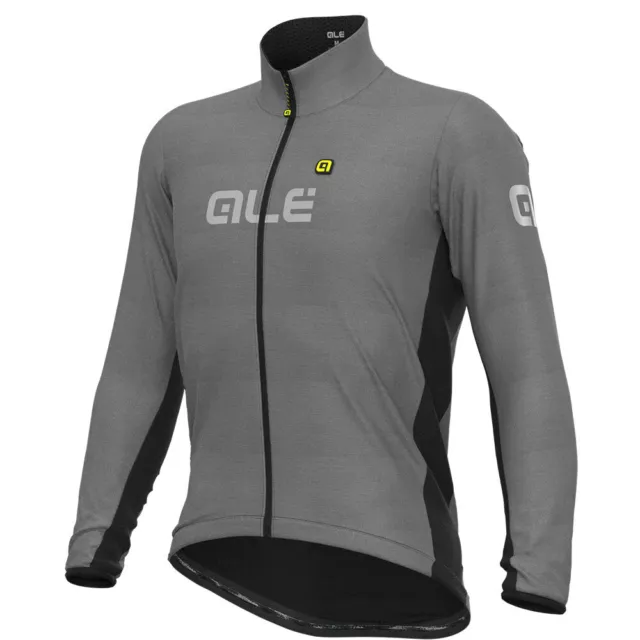 Ale Clothing Reflective Guscio Bicycle Cycle Bike Jacket Black
