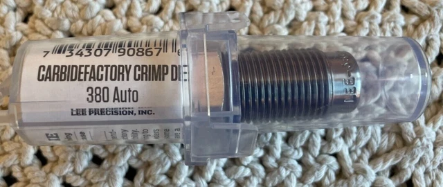 Lee .380 Auto 380 ACP Carbide Factory Crimp Die LEE 90867
