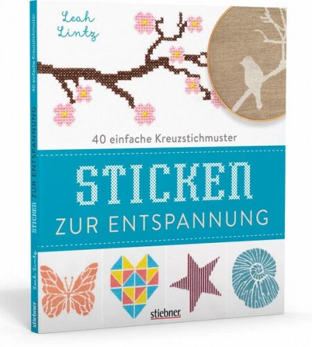 Sticken zur Entspannung|Leah Lintz|Broschiertes Buch|Deutsch