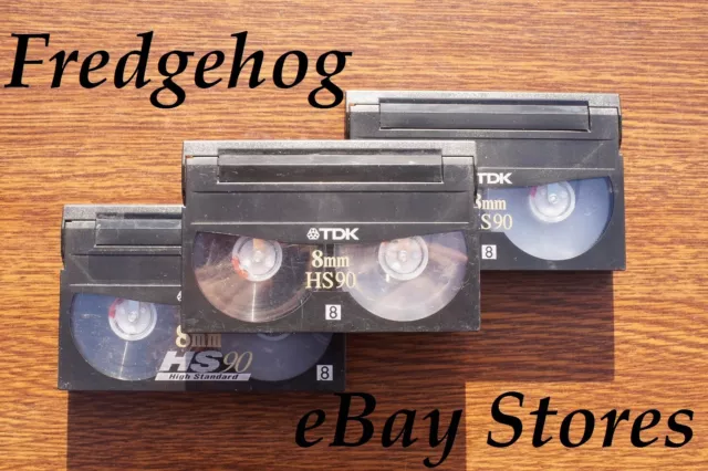 TDK - P5-90HSEQ 8mm - Cassette 90 minutes - Pour caméscope 8 mm