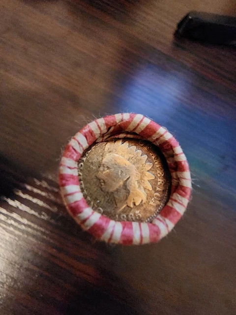 Roll Of Sealed Wheat Pennies 1865 Indian Head 1932 D Lincoln Unsearched Ungraded