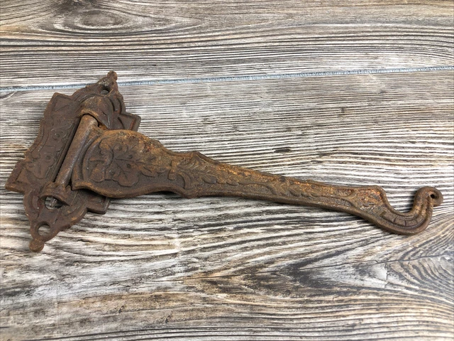 Vintage Antique Mounted Hook Hanger Architectural Hardware