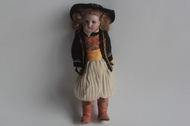 Ancienne poupee de collection tete porcelaine - sfbj 60 serie d paris 49 cm - Collection