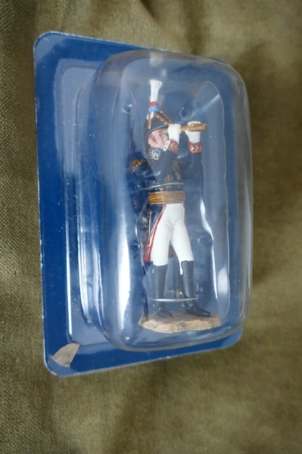 Soldat de plomb 1er empire DELPRADO - Officicier régiment splényi