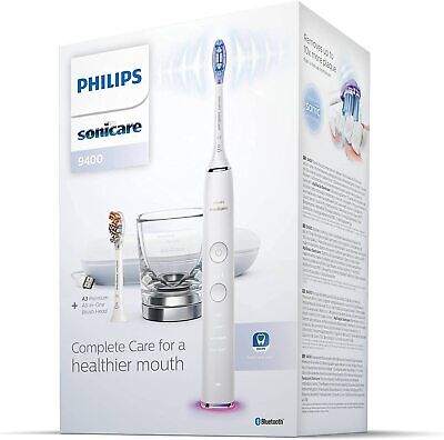 Cepillo de dientes eléctrico blanco Philips Sonicare DiamondClean 9400 - blanco (HX9917/88)
