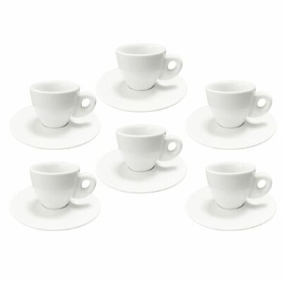 capacità 220 ml set da caffè per 6 persone complemento per servizio da tavola Zoey set da 12 pezzi VEWEET Set di 6 tazze da caffè in porcellana con 6 piattini Zoey 