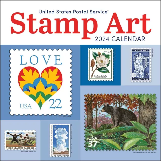 TAMPON ART 2024 Calendrier Mural Tout Neuf 879037 EUR 18,90