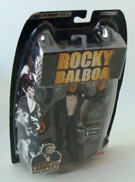 Rocky Balboa - Jim Lampley 17,5 cm Figur Jakks Pacific 8+ Neu