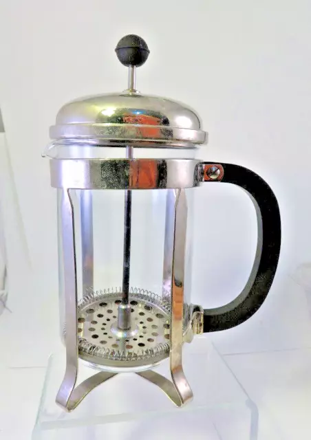 N Mint MELIOR PYREX FRANCE Small 3 Cup French Press GOLD Coffee Maker  Plunger J1