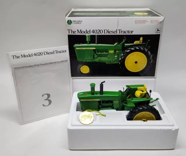 John Deere 4020 Diesel Narrow Front Tractor Precision Classics #3 By Ertl 1/16