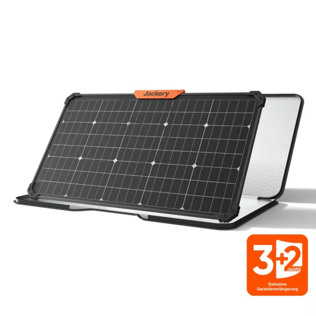 Jackery SolarSaga 80, doppelseitige Solarpanel,80W Solarmodule für Powerstation