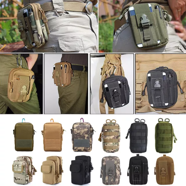 Tactical Holster Military Molle Hip Waist Belt Bag Wallet Pouch Purse Phone Case