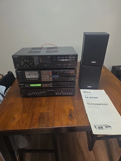 Amplificateur Intégré Sony TA-AX360 - Révisé Pro - Argenté - Occasion