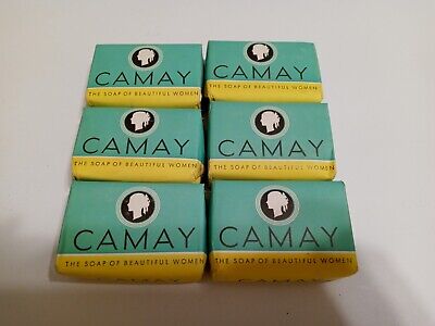New Sealed Vintage Camay 6 Bars Soap 1950s Procter & Gamble