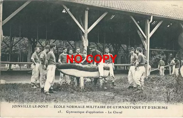 CPA Joinville le Pont Ecole Militaire Gymnastics Fencing Baron Horse Sport