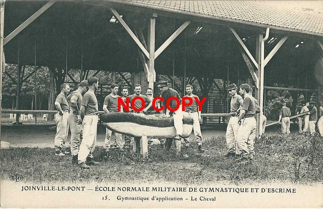 CPA Joinville le Pont Ecole Militaire Gymnastique Escrime Cheval d'arçon Sport